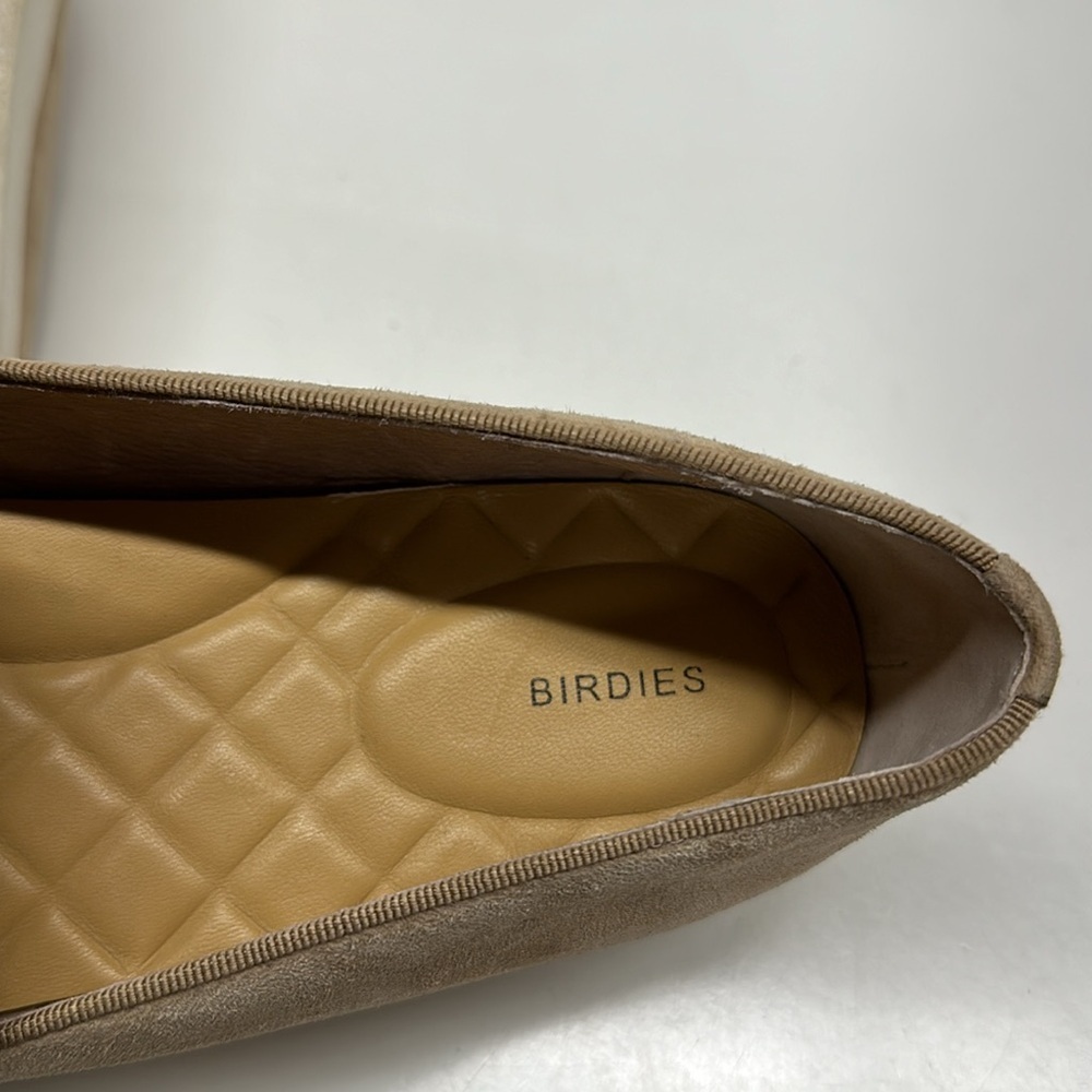 Birdies The Swift Slip On Loafer Shoes Brown Tan Suede Sneaker Womens Size 8.5 - Picture 9 of 12